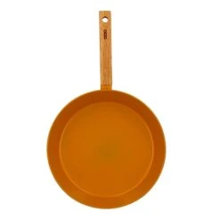 Poêle Ector Induction Aluminium Revêtu Manche En Bois 28 Cm Jaune -Cuisine Ustensiles Boutique 108007 1 1 Poele Ector induction aluminium revetu manche en bois 28 cm jaune Ogo