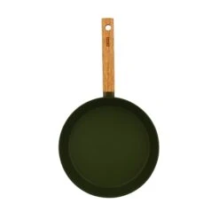 Poêle Ector Induction Aluminium Revêtu Manche En Bois 24 Cm Vert -Cuisine Ustensiles Boutique 108020 4 1 Poele Ector induction aluminium revetu manche en bois 24 cm vert Ogo