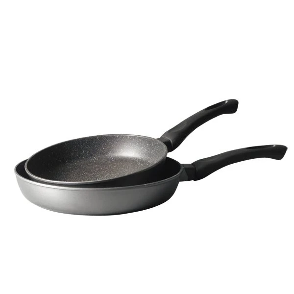 Lot 2 Poêles Avec Revêtement Dur Comme La Pierre 20 Et 24 Cm 3 Lot 2 Poêles Avec Revêtement Dur Comme La Pierre 20 Et 24 Cm