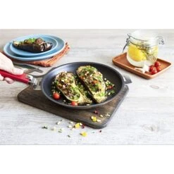 Poêle Mutine Revêtue 30 Cm Sans Manche -Cuisine Ustensiles Boutique 271041 1 2 Poele Mutine revetue 30 cm sans manche Cristel