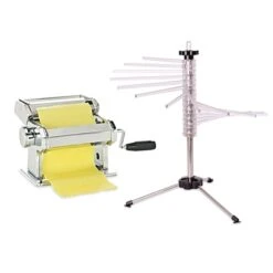 Lot Machine à Pâtes Et Séchoir à Pâtes Pliable