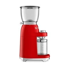 Smeg Broyeur à Café Rouge 150 W CGF01RDEU -Cuisine Ustensiles Boutique 700012 2 1 Broyeur a cafe rouge 150 W CGF01RDEU Smeg
