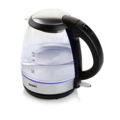 Domo Bouilloire En Verre Led Bleu 2200 W -Cuisine Ustensiles Boutique 702003 1 1 Bouilloire en verre led bleu 2200 W Domo