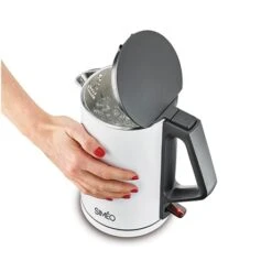 Bouilloire électrique Double Paroi 1,4 L 2000 W Blanche -Cuisine Ustensiles Boutique 702056 2 1 Bouilloire electrique double paroi 1 4 L 2000 W blanche Simeo