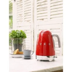 Smeg Bouilloire Rouge 1,7 L 2400 W KLF04RDEU -Cuisine Ustensiles Boutique 720015 3 9 Bouilloire rouge 1 7 L 2400 W KLF04RDEU Smeg