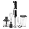 Mixeur Plongeant 5 Vitesses 180 W Noir Onyx Kitchenaid 5KHBV83EOB -Cuisine Ustensiles Boutique 760142 0 2 Mixeur plongeant 5 vitesses 180 W noir onyx Kitchenaid 5KHBV83EOB Kitchenaid