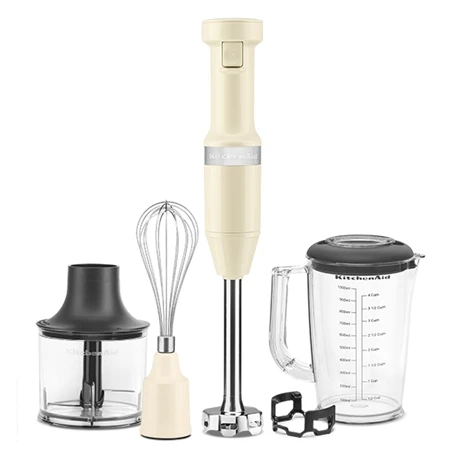 Mixeur Plongeant 5 Vitesses 180 W Crème Kitchenaid 5KHBV83EAC 3 Mixeur Plongeant 5 Vitesses 180 W Crème Kitchenaid 5KHBV83EAC