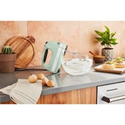 KitchenAid Batteur à Main électrique 9 Vitesses 85 W Vert Pistache 5KHM9212EPT -Cuisine Ustensiles Boutique 760353 1 1 Batteur a main electrique 9 vitesses 85 W vert pistache 5KHM9212EPT Kitchenaid