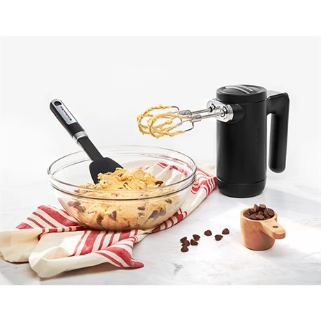 KitchenAid Batteur à Main électrique Sans Fil 7 Vitesses Noir Réglisse 5KHMB732EBM 5 KitchenAid Batteur à Main électrique Sans Fil 7 Vitesses Noir Réglisse 5KHMB732EBM – Image 3