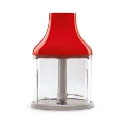 Smeg Mixeur Plongeant Avec Accessoires 700 W HBF22RDEU Rouge -Cuisine Ustensiles Boutique 760366 3 1 Mixeur plongeant avec accessoires 700 W HBF22RDEU rouge Smeg