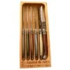 6 Couteaux Mineral Mix Et Coffret Bois Laguiole -Cuisine Ustensiles Boutique 87932 0 1 6 couteaux Mineral Mix et coffret bois Laguiole Jean Dubost