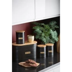 Typhoon Boîte à Thé 1 L Noire -Cuisine Ustensiles Boutique 880048 2 2 Boite a the 1 L noire Typhoon